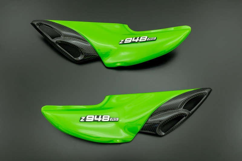 MODERE バブルバス 350ml 2本セット ライムグリーン ダブル・バブル・インテーク(D.B.I)Z900RS