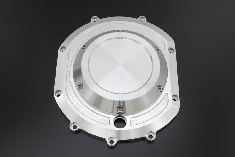 BILLET クラッチカバー Type-Z シルバー | 車種から,KZ900/Z750A4/A5