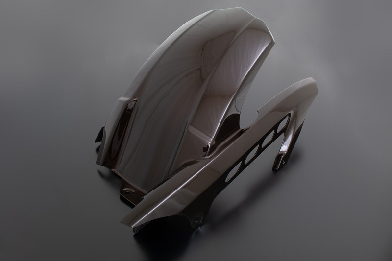 �����ǥ���������ɥ֥饦��FRP�ꥢ�ե������ Z900RS��50��ǯ��ǰ��ǥ륫�顼��