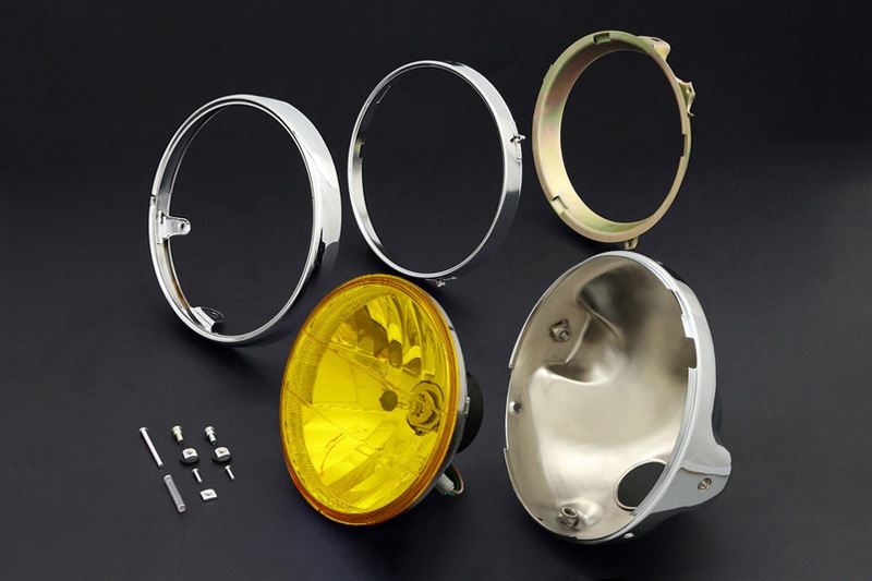 マルチリフレクター・シリーズ イエロー （ラウンドタイプ・8mm汎用