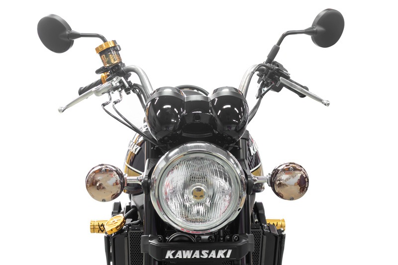 Z900RS���ѡ��ϥ�ɥ�С� ARCHI-YB���ܥ� �ޥåȥ֥�å� �ʥϥ�ɥ�С��Τߡ�	��