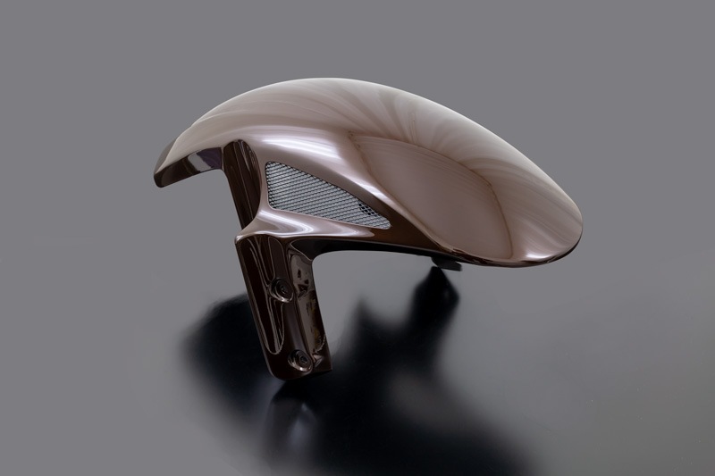 �����ǥ���������ɥ֥饦�� FRP�ե���ȥե������ Z900RS��50��ǯ��ǰ��ǥ륫�顼�� BLK��å���