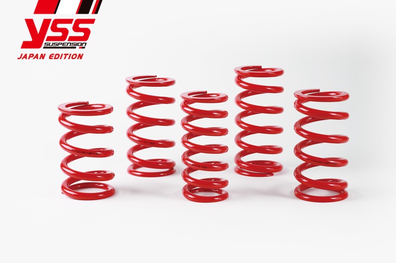 YSS ID56 95N/mm 130mm スプリング ID56 95N/mm 全長130mm RED | ブランドから,YSS,リア