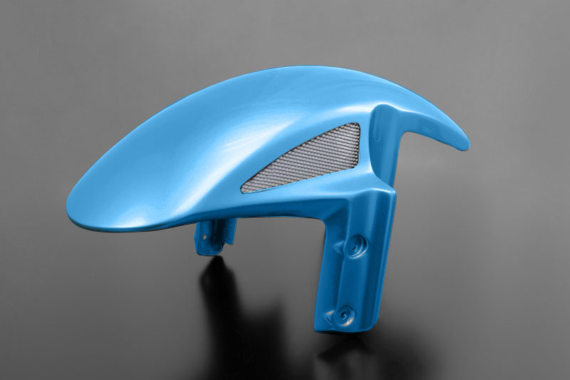 �ե���ȥե������ Z900RS FRP ���ȡ��९�饦�ɥ֥롼 BLK��å���