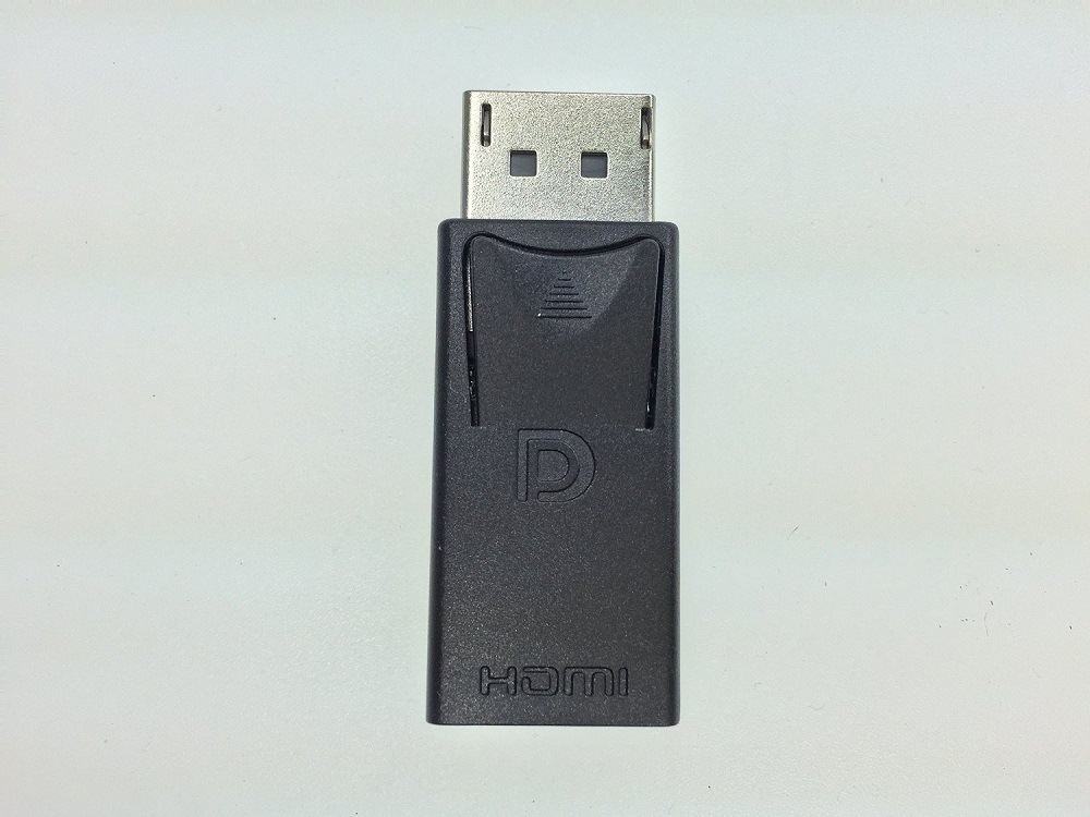 3781 Winten WT-CDH01-BK DisplayPort → HDMI 変換コネクタ displayport hdmi ディスプレイポート(オス) → HDMI(メス)変換 アダプタ【バルク品】【ネコポス対応】
