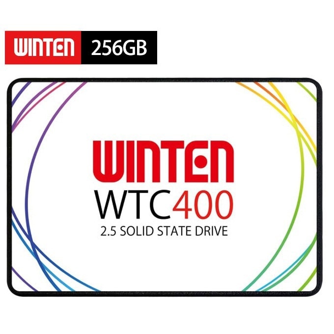 【バルク品】SSD 2.5インチ 256GB（最大読取 530MB/s 最大書込 510MB/s）SATA3 6Gbps 3D NANDフラッシュ搭載 内蔵型SSD【3年保証】WTC400-SSD-256GB 6132