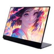 ジャイロ機能＆タッチ機能 モバイルモニター 高画質 フルHD 15.6インチ Winten WT-156LTFG-BK 3年保証 6092