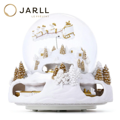 【JARLL】村の雪景色 スノードーム（QO22031）5700