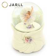 【JARLL】スノードーム バレエ 高級 オルゴール（ぜんまい式）ライト付き プレゼント 結婚祝い 誕生日 インテリア 置物 スノーグローブ SC2002
