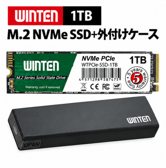 WINTEN 内蔵 SSD 1TB SSD（ストレージ） | WintenShop