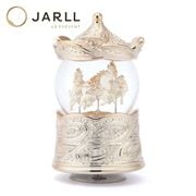 【JARLL】スノードーム メリーゴーランド 高級 オルゴール（ぜんまい式）プレゼント 結婚祝い 誕生日 インテリア 置物 スノーグローブ PA19113