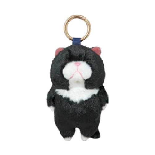 【予約商品】ぼうみたいなねこ たびぼう カラビナ付きマスコット 全長約12cm ぬいぐるみ 内藤デザイン研究所（2026年9月発売予定）
