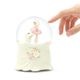 【JARLL】スノードーム バレエ ミュージカル 白鳥 高級 オルゴール（ぜんまい式）ライト付き プレゼント 結婚祝い 誕生日 インテリア 置物 スノーグローブ SB1901