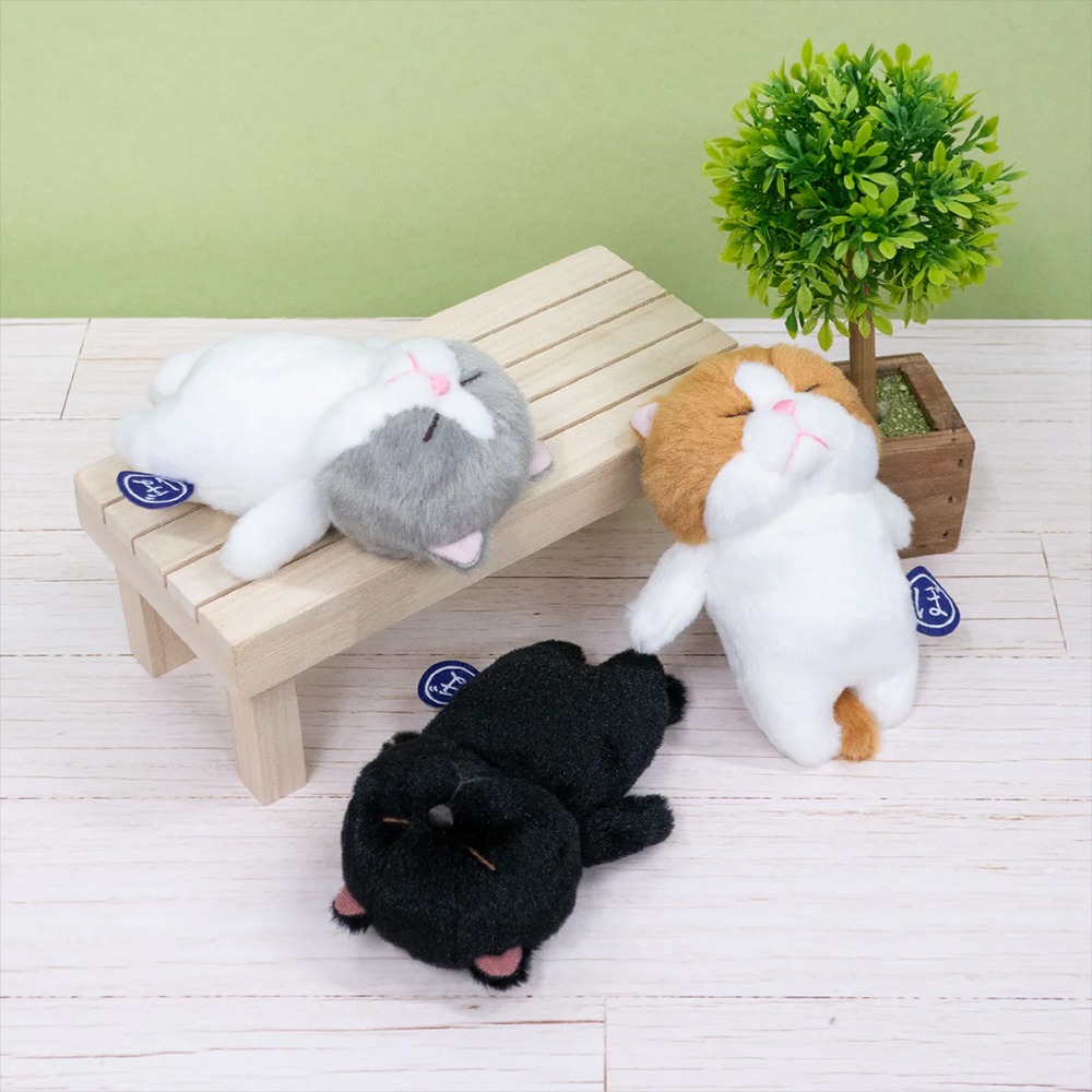 ぼうみたいなねこ くっつくマグネット くろぼう