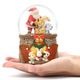 【JARLL】スノードーム クリスマス サンタクロース プレゼント 高級 オルゴール（ぜんまい式）ライト付き 結婚祝い 誕生日 インテリア 置物 スノーグローブ CC2004
