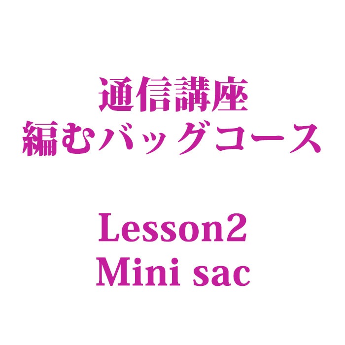 �磻�䡼�Хå�ǧ��ֺ¡��Ԥ�Хå���������Lesson2��Mini sac