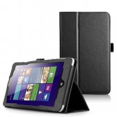 wisers Lenovo IdeaPad Miix2 8 ���֥�å����ѡ�PU �쥶�� ������ ������� (�֥�å�)