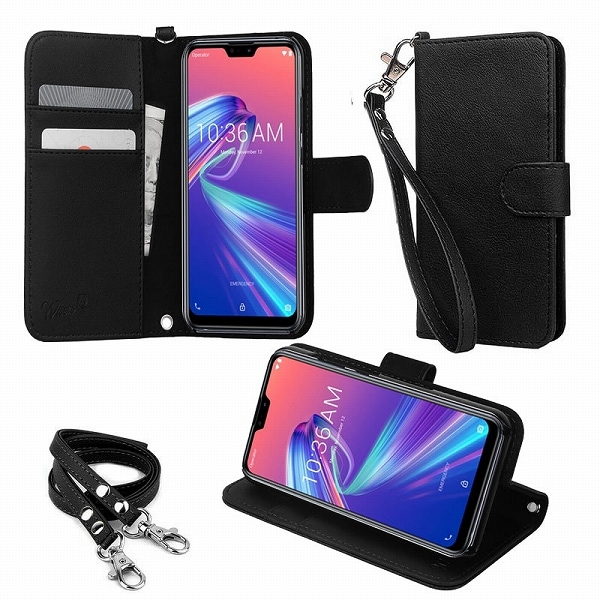 wisers ���ȥ�å�2���� ���ޥۥ����� ZenFone Max Pro (M2) ZB631KL ���� ASUS 6.3��������ޡ��ȥե��� ���ޥ�  ��Ģ�� ������ ���С� ��4�� �֥�å����������֥롼��������������ɡ��������
