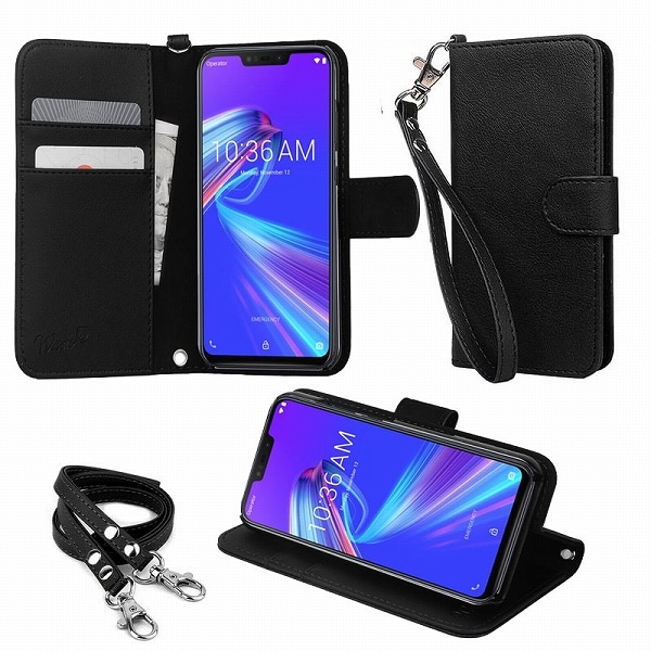 wisers ���ȥ�å�2���� ���ޥۥ����� ZenFone Max (M2) ZB633KL ���� ASUS 6.3��������ޡ��ȥե��� ���ޥ�  ��Ģ�� ������ ���С� ��4�� �֥�å����������֥롼��������������ɡ��������