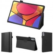 wisers 保護フィルム・タッチペン付き タブレットケース Lenovo レノボ Tab P11 Pro ZA7C0050JP 11.5インチ 2020年新型 専用 ケース カバー  全2色 ブラッ