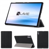 wisers 保護フィルム付き タブレットケース NEC LAVIE T11 T1195/BAS PC-T1195BAS 11.5インチ 専用 超薄型 スリム ケース カバー [2021 年 新型] 