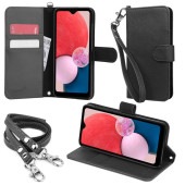 wisers ストラップ2種付き スマホケース Galaxy A23 5G SC-56 SCG18 専用  Samsung サムスン docomo ドコモ au エーユー 5.8インチ スマートフォン