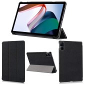 wisers 保護フィルム付き タブレットケース Xiaomi Redmi Pad 10.6インチ 専用 超薄型 スリム ケース カバー [2022 年 新型] 全3色 ブラック・ダークブルー・ローズ