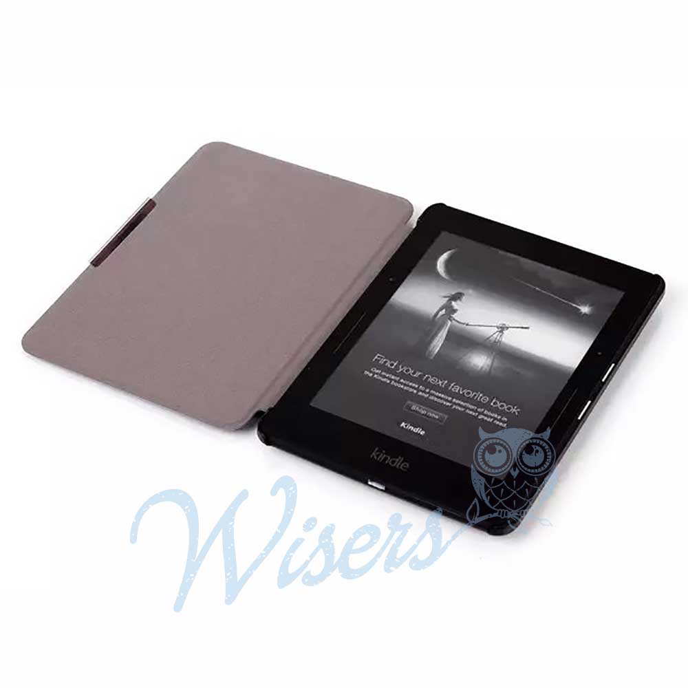 WALNEW Kindle Voyage Leather Case