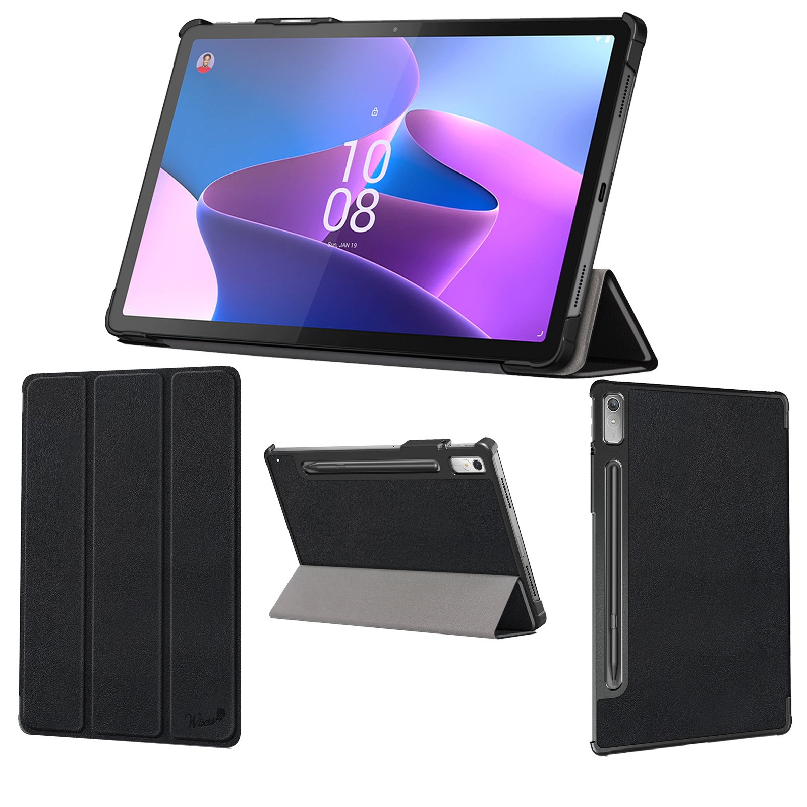 wisers 保護フィルム付き タブレットケース Lenovo Tab P11 Pro (2nd 