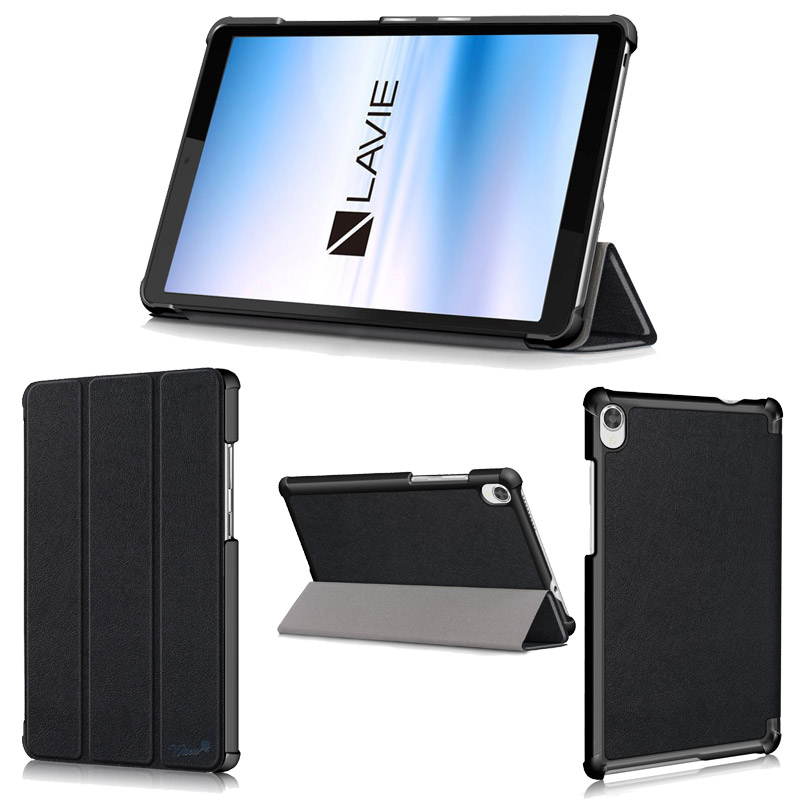 wisers 保護フィルム付き タブレットケース NEC LAVIE Tab E TE508/KAS 