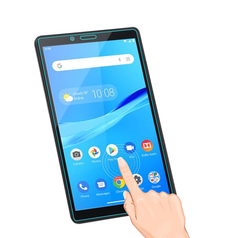Wisers ガラスフィルム Lenovo Tab M7 Zajp Zajp 7インチ タブレット 専用 年 新型 強化ガラス 液晶 保護 ガラス フィルム 耐衝撃 表面硬度9h 指紋 汚れ防止コート スムースタッチ 0 3mm タブレットケース タブレットカバー Lenovo Tab M7