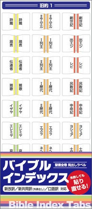 聖書インデックス BS11 （新改訳・新共同訳いずれにも対応) （53517