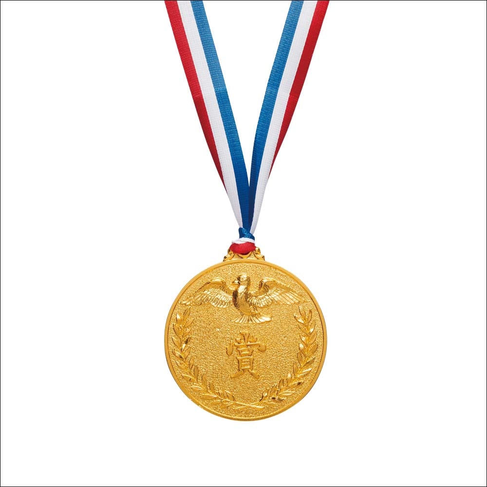 amanatu/ゴールドメダル150枚 メダル 金 アルミ製 M16-G （51606）（いのちのことば社・オリーブス