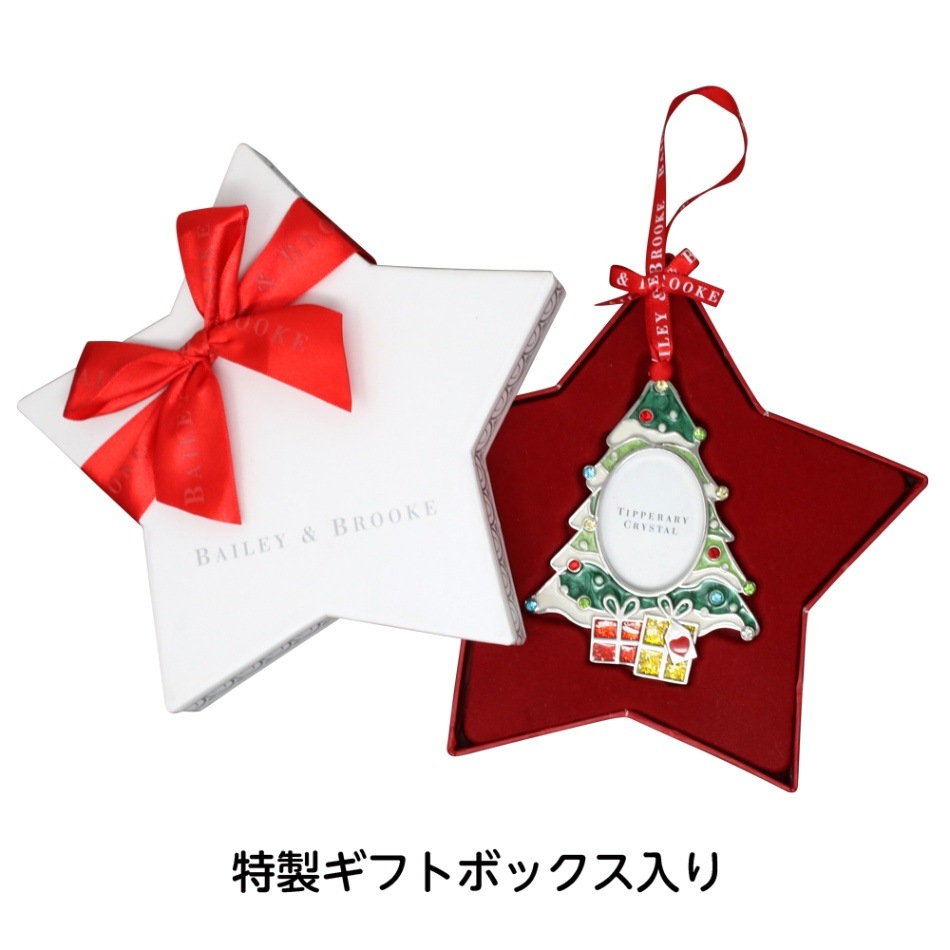新価格）クリスマスオーナメント フォトフレーム付きツリー PD22