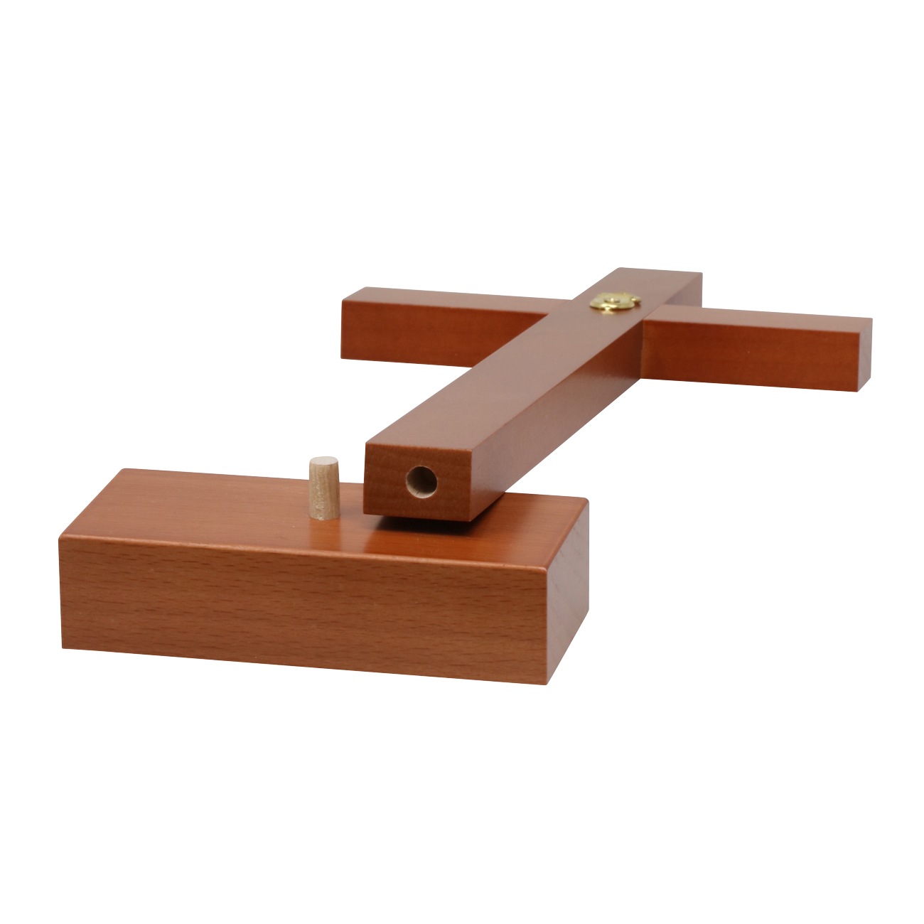 木製十字架 中（掛け置き兼用）TO20-M 23.4cm (新価格)（50300