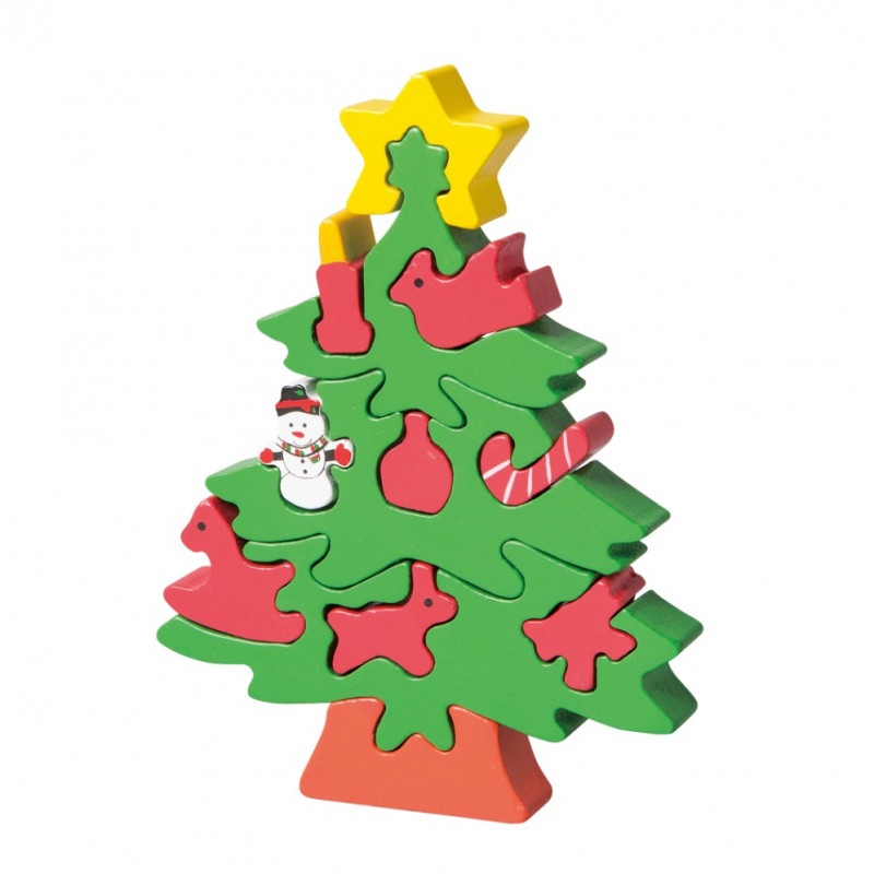 在庫限り・再版なし] 新価格)木製ツリーパズル （50668）（いのちの