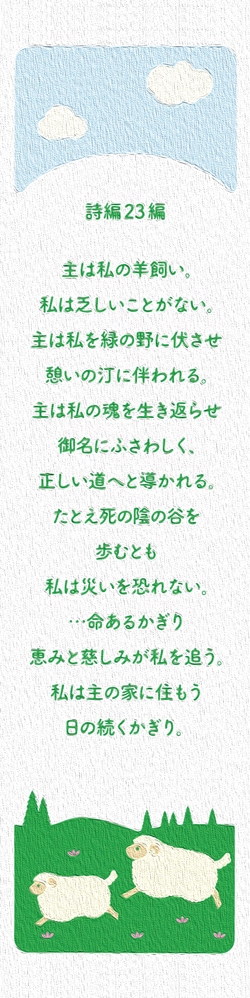 【希少！】【オリジナルしおり付属】親と子の聖書 3巻セット 織りしおり 詩編23編 K-MS24BM2 （51547）（いのちのことば社
