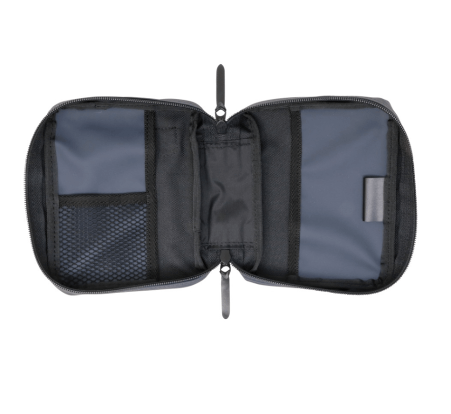 値下げ)聖書カバー（ショルダー付き）小型用（A6）ブルーグレー