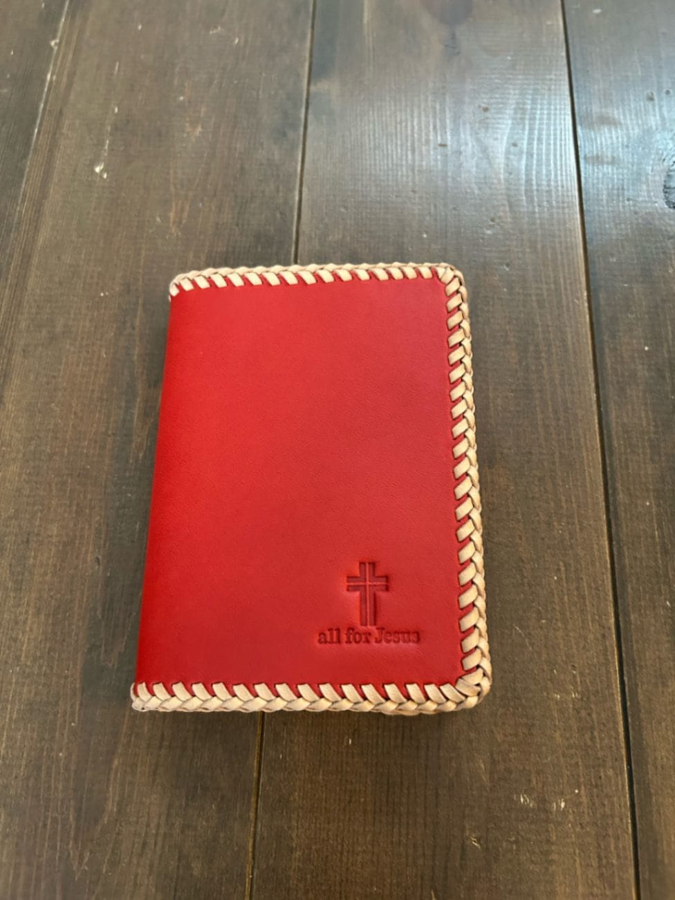 Kobato.別送商品】パスポートケース レッド 国産なめし牛革 （985009