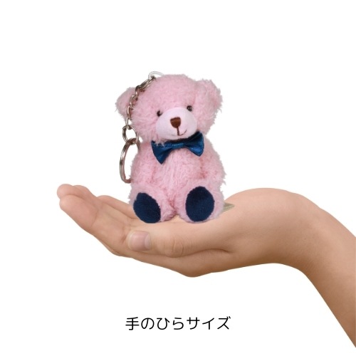＊テディベア ピンクベージュ＊手のひらサイズ テディベアショップ【ビープス】期間限定販売会 | 長崎浜屋