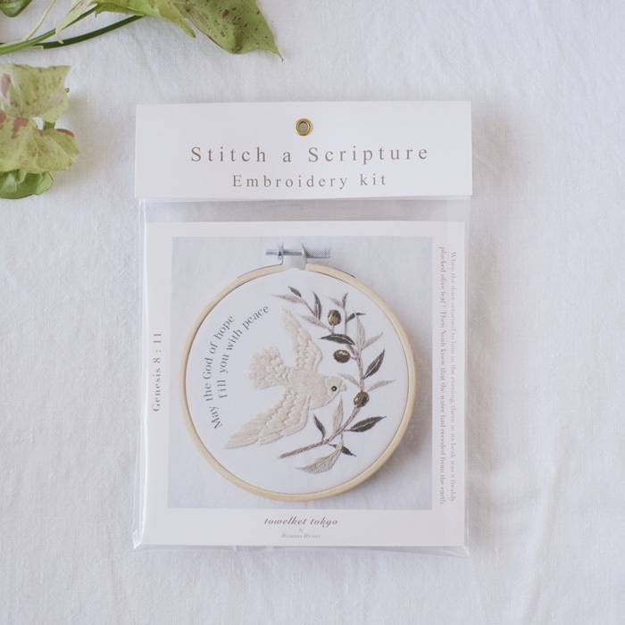 刺繍キット Good News Embroidery kit （985251）（towelket tokyo