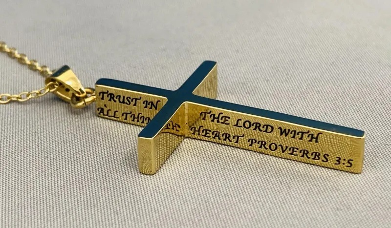 ��Kobato.�������ʡۥե������С�������������ɥͥå��쥹��Proverbs 3:5 "Trust In The Lord" 侸�3:5�ּ�˿���ס�985092��