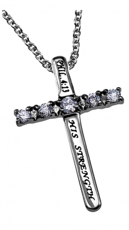 ��Kobato.�������ʡۥ��ͥ륯�������ͥå��쥹 (��������) Philippians 4:13��"His Strength"��"������"���ե����4:13���ԥ��4:13����985052��