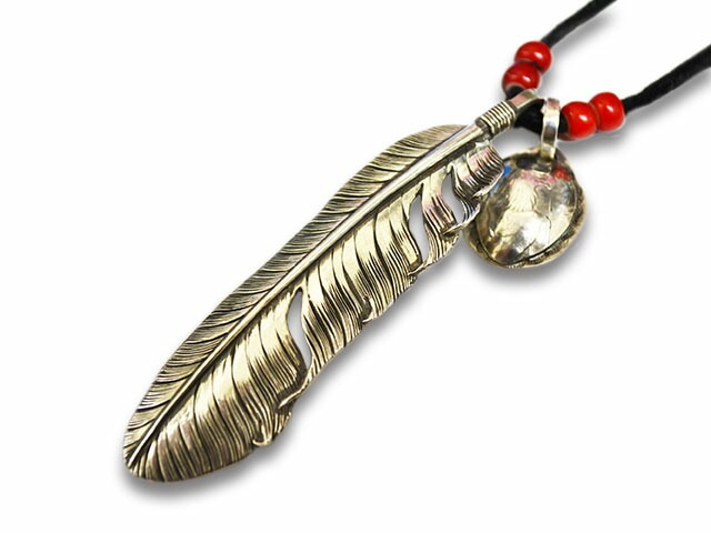 CHOOKE/チョーク】「Special Peace Feather Pendant Top&Eaglehead