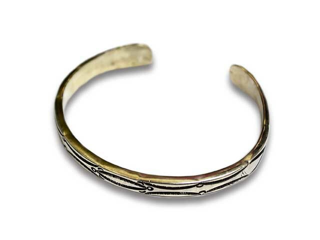 CHOOKE/チョーク】「Square Swastika Bangle”Wide”/スクエア