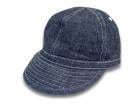 ��TROPHY CLOTHING/�ȥ��ե������������󥰡�2022SS��Dirt Denim Prisoner Cap/�����ȥǥ˥�ץꥺ�ʡ�����åס�(CP-703)<br>(���ᥫ��/�ϡ��졼/�Х���/�ץ쥼���/�ۥåȥ��å�/����ǥ�����/�������ǥ�����/WOLF PACK/����եѥå�)