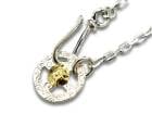��FIRST ARROW's/�ե������ȥ��������ۡ�Small Necklace Chain with Medicine Wheel with K18/K18�դ���ǥ�����ۥ������դ����⡼��ͥå��쥹���������(O-063+P-077)