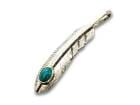 ��FIRST ARROW's/�ե������ȥ��������ۡ�Medium Feather with Turquoise��Right��/�����������դ��ߥǥ�����ե������ɱ������ɡ�(P-521R)