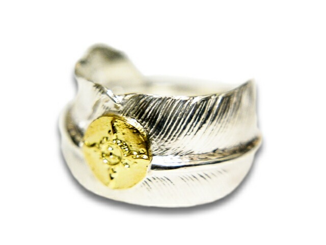 FIRST ARROW's/ファーストアローズ】「Large Feather Ring with K18