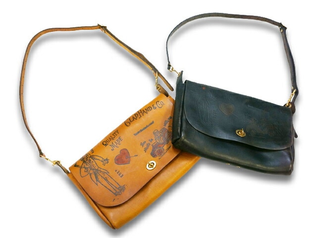 全2色【GLAD HAND/グラッドハンド】×【vasco/ヴァスコ】「Leather 3Way